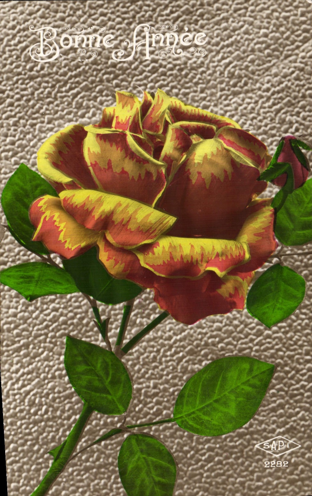 CPA Fantaisie Fleurs 