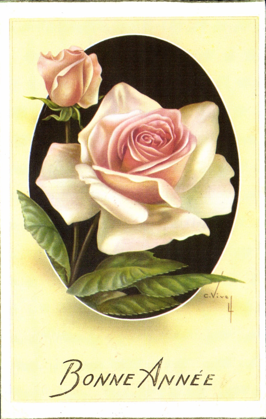 CPA Fantaisie Fleurs 