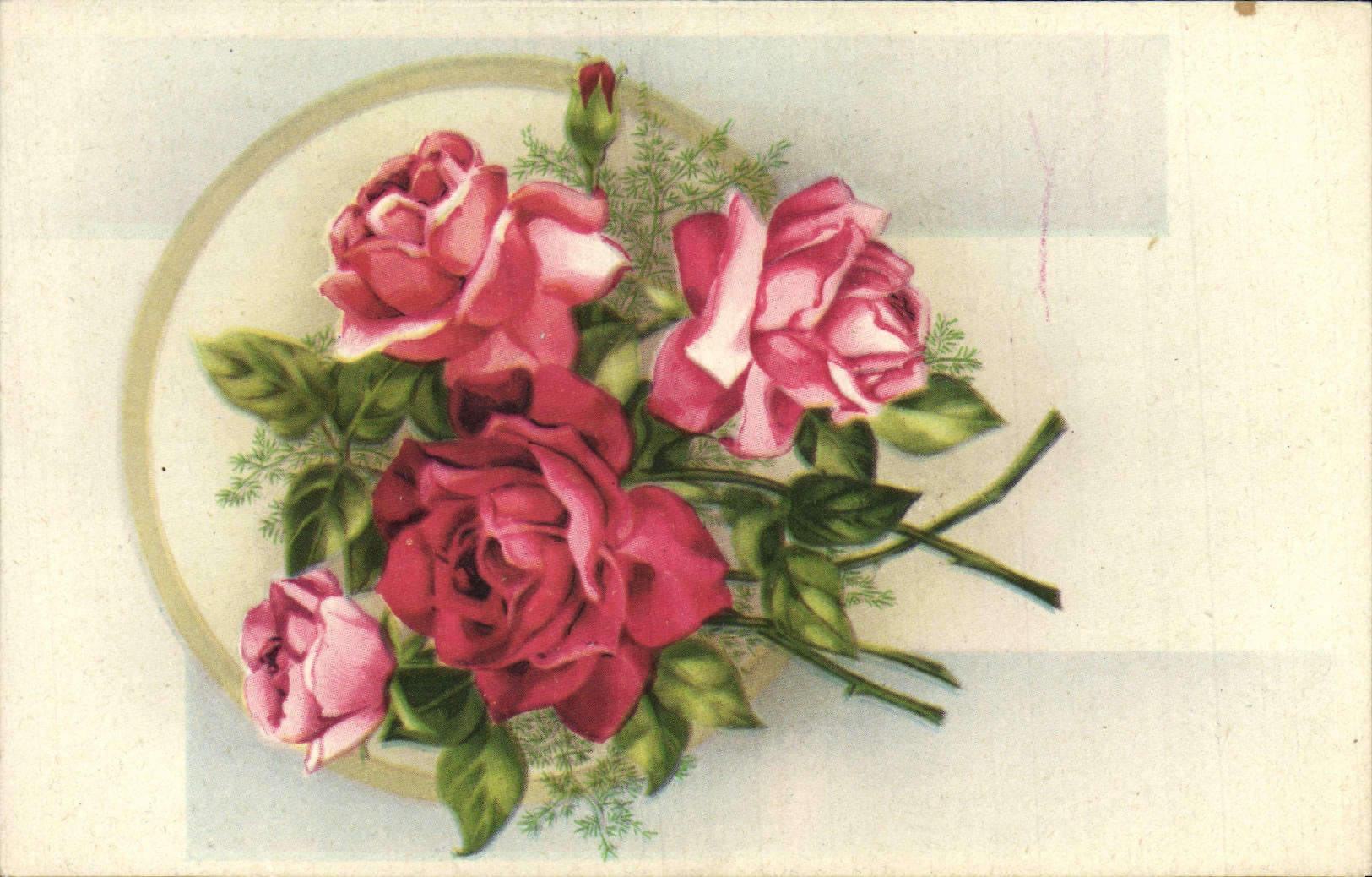 CPA Fantaisie Fleurs 