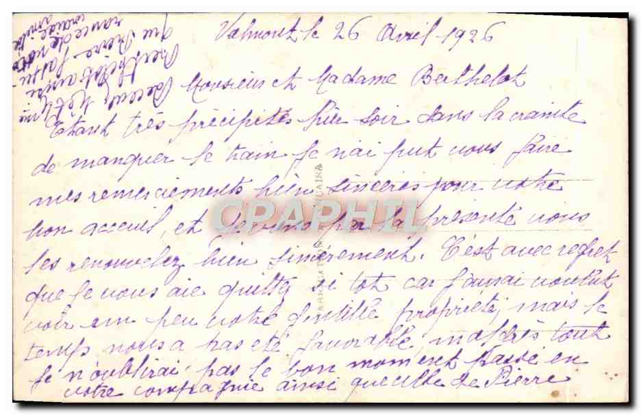 CPA Fantaisie Fleurs  — Verso