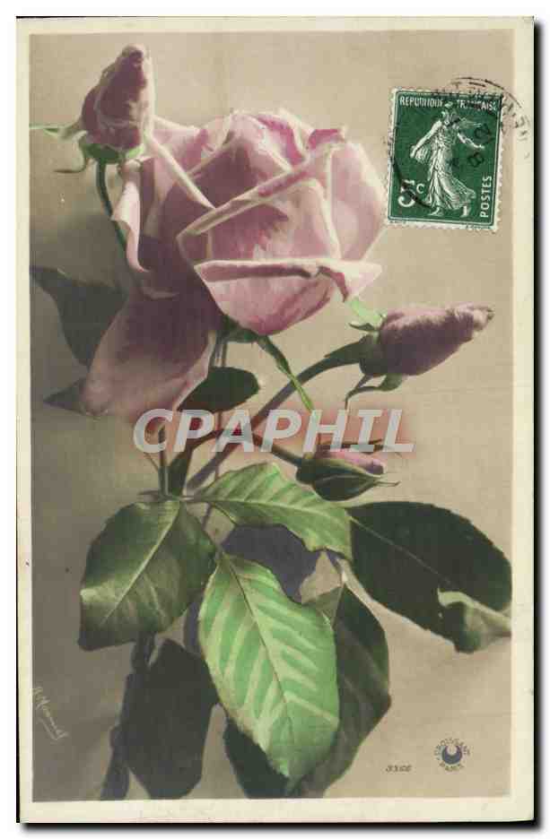 CPA Fantaisie Fleurs 