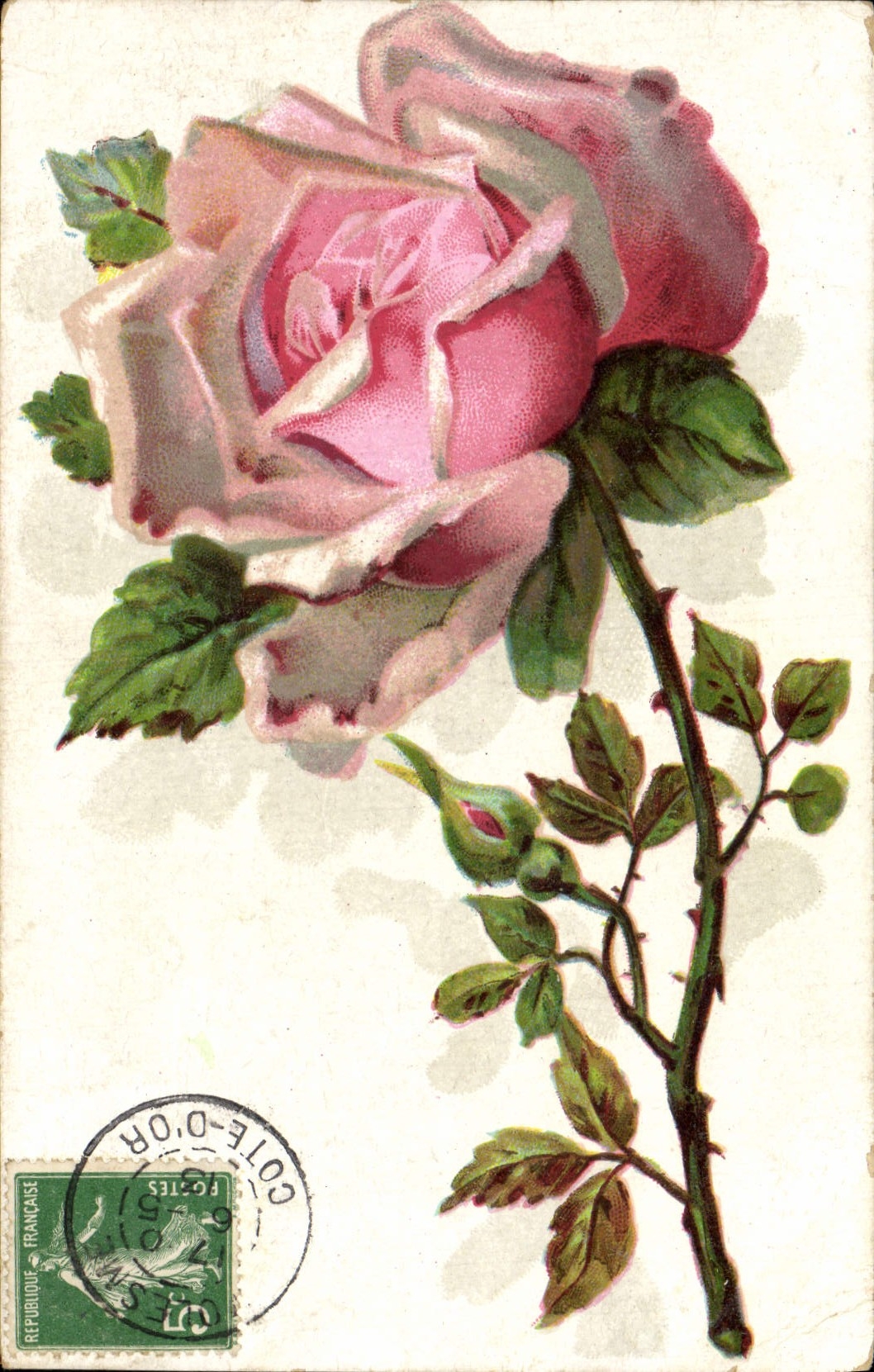 CPA Fantaisie Fleurs 