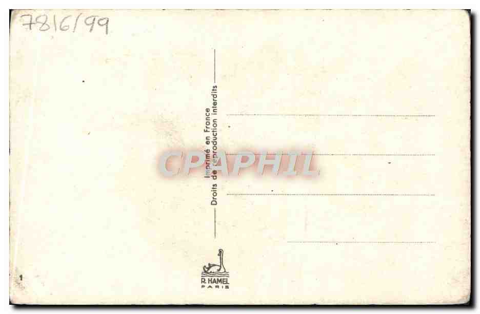 CPA Fantaisie Fleurs  — Verso