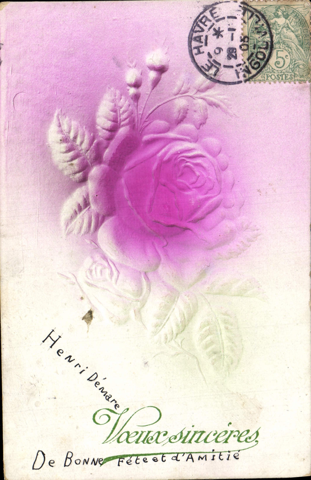 CPA Fantaisie Fleurs 