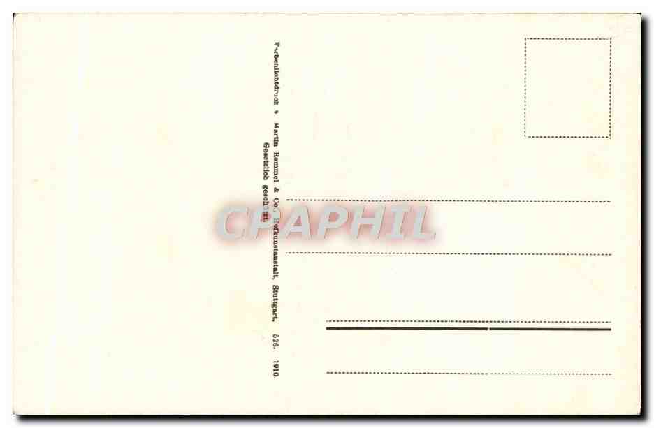 CPA Fantaisie Fleurs  — Verso
