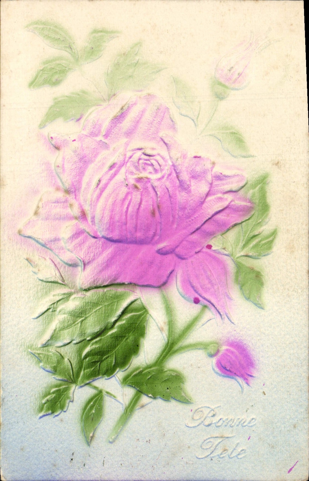 CPA Fantaisie Fleurs 
