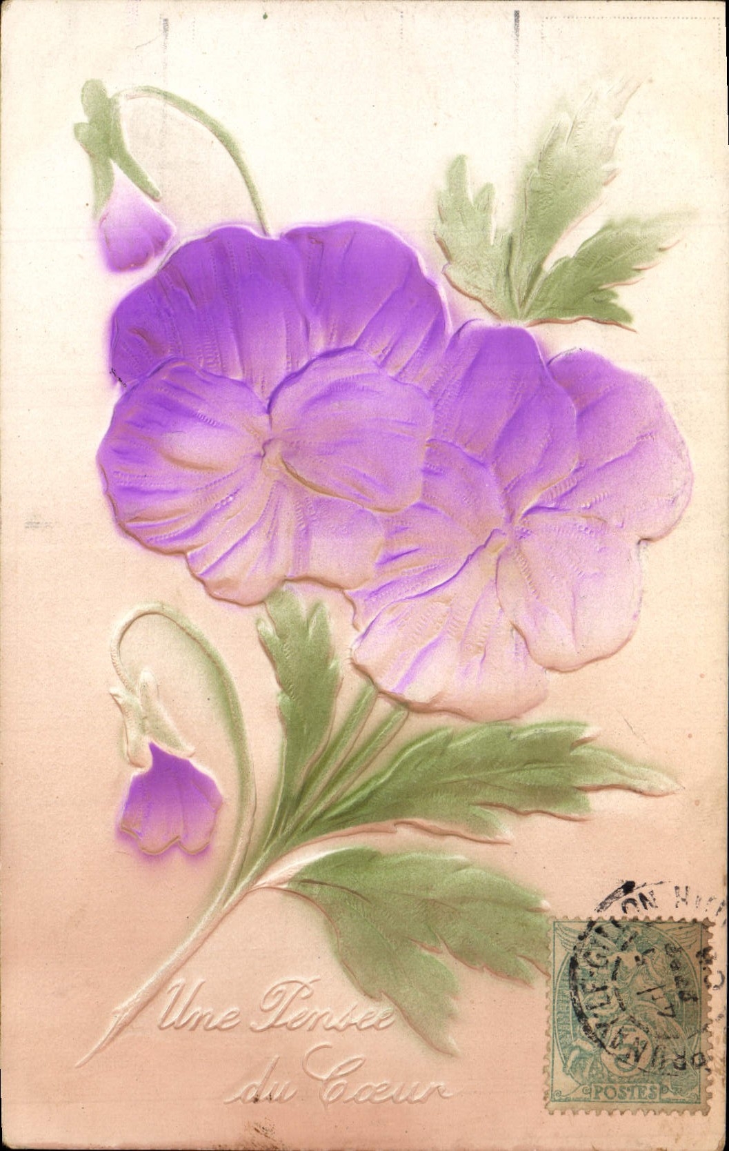 CPA Fantaisie Fleurs 