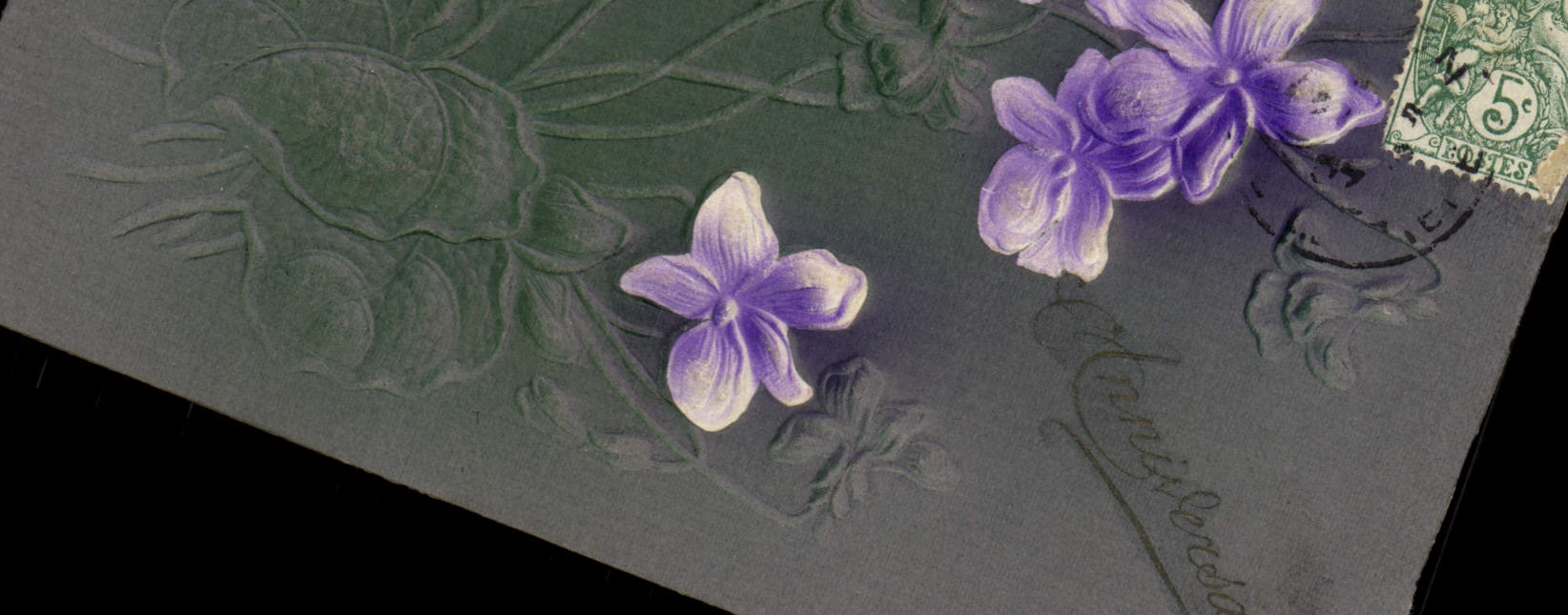 CPA Fantaisie Fleurs 