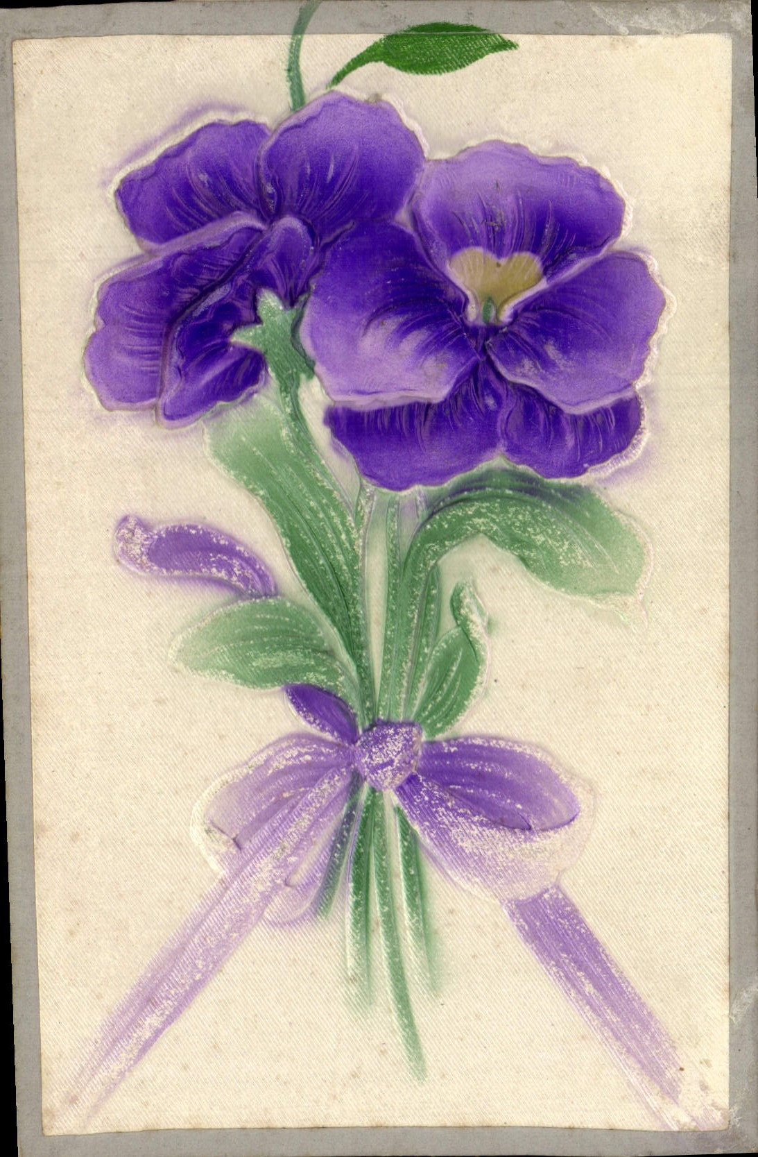 CPA Fantaisie Fleurs 