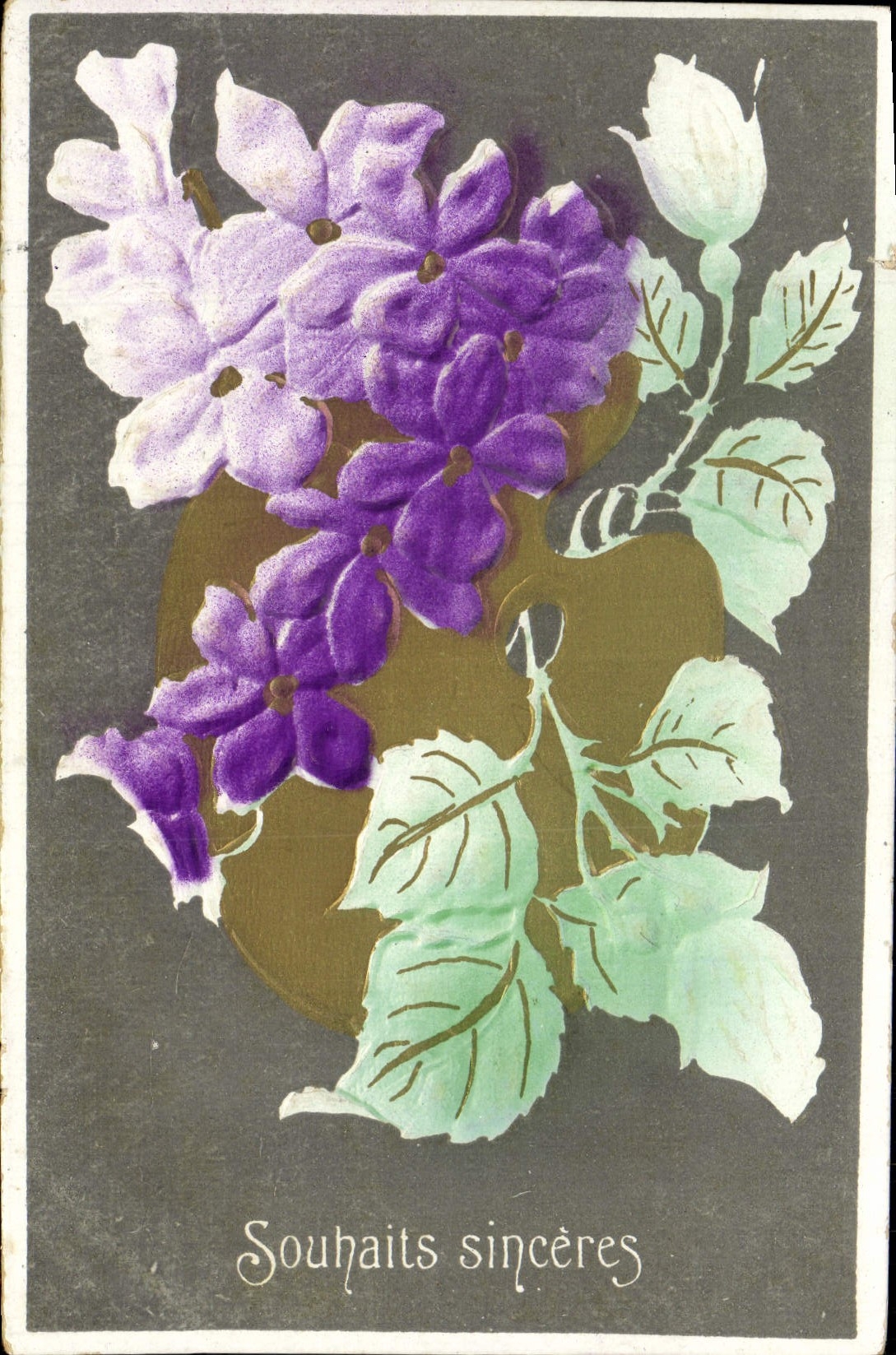 CPA Fantaisie Fleurs 