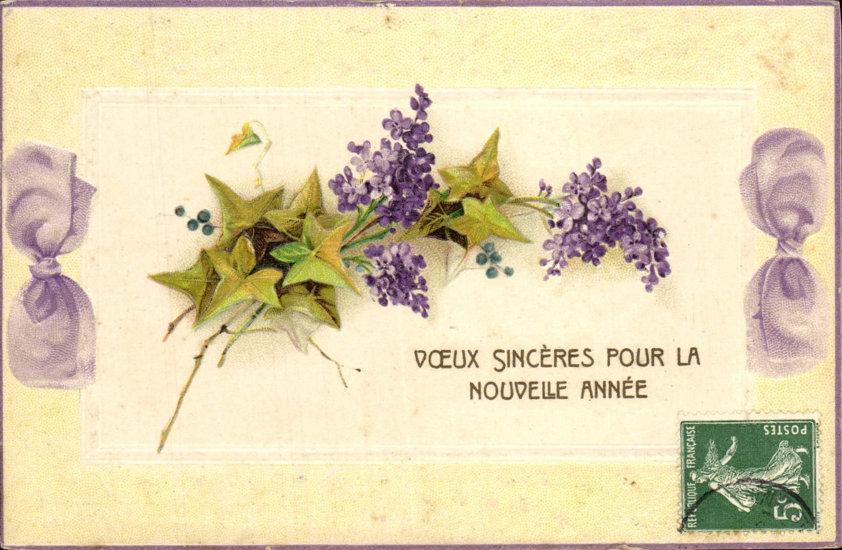 CPA Fantaisie Fleurs 