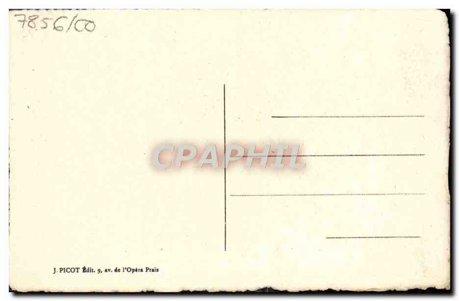 CPA Fantaisie Fleurs Muguet — Verso