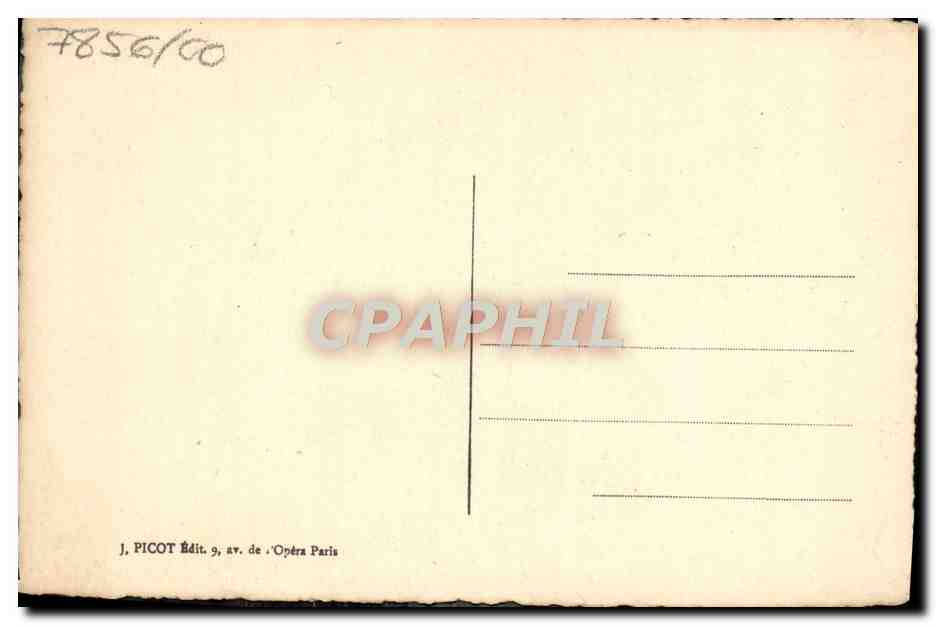 CPA Fantaisie Fleurs Muguet — Verso