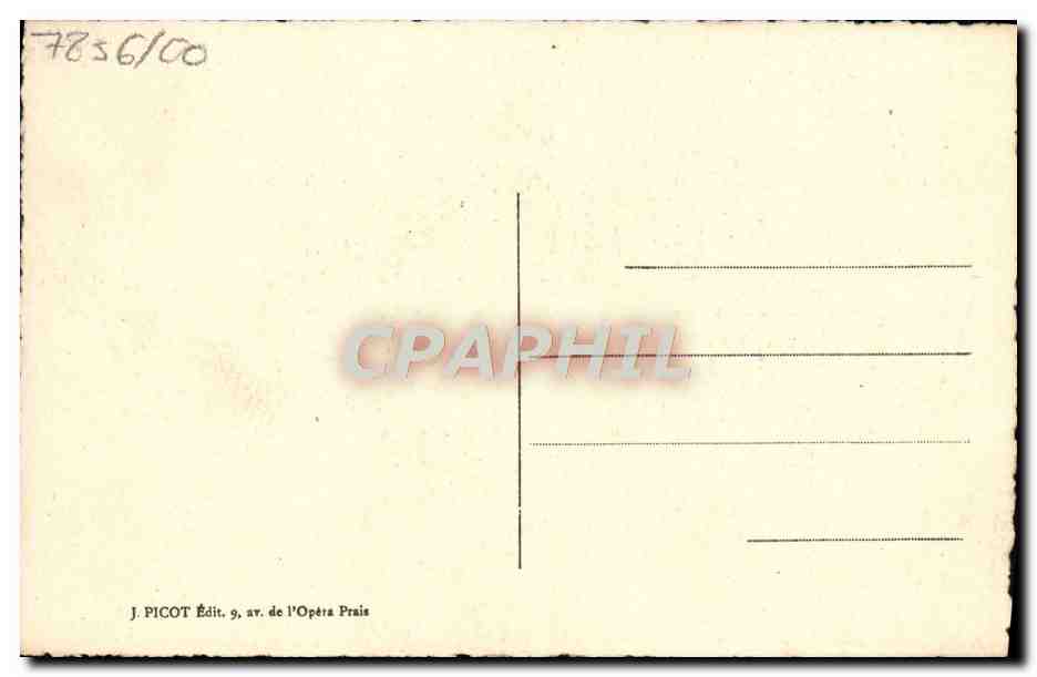 CPA Fantaisie Fleurs Muguet — Verso