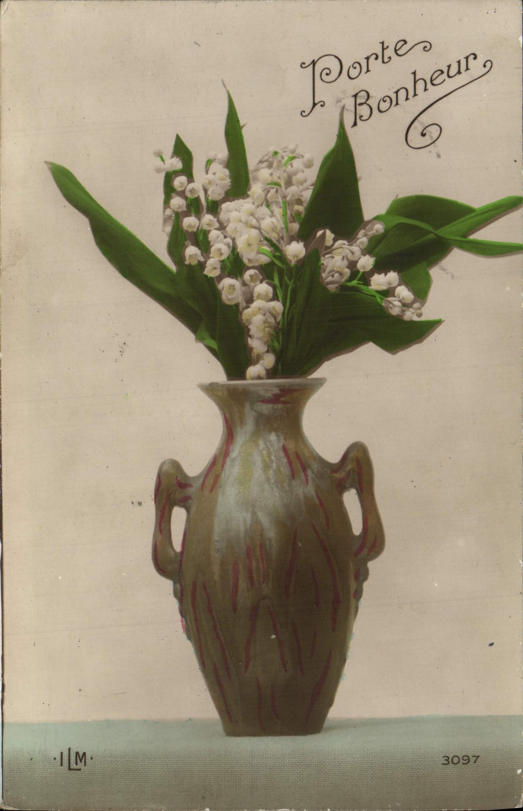 CPA Fantaisie Fleurs Muguet