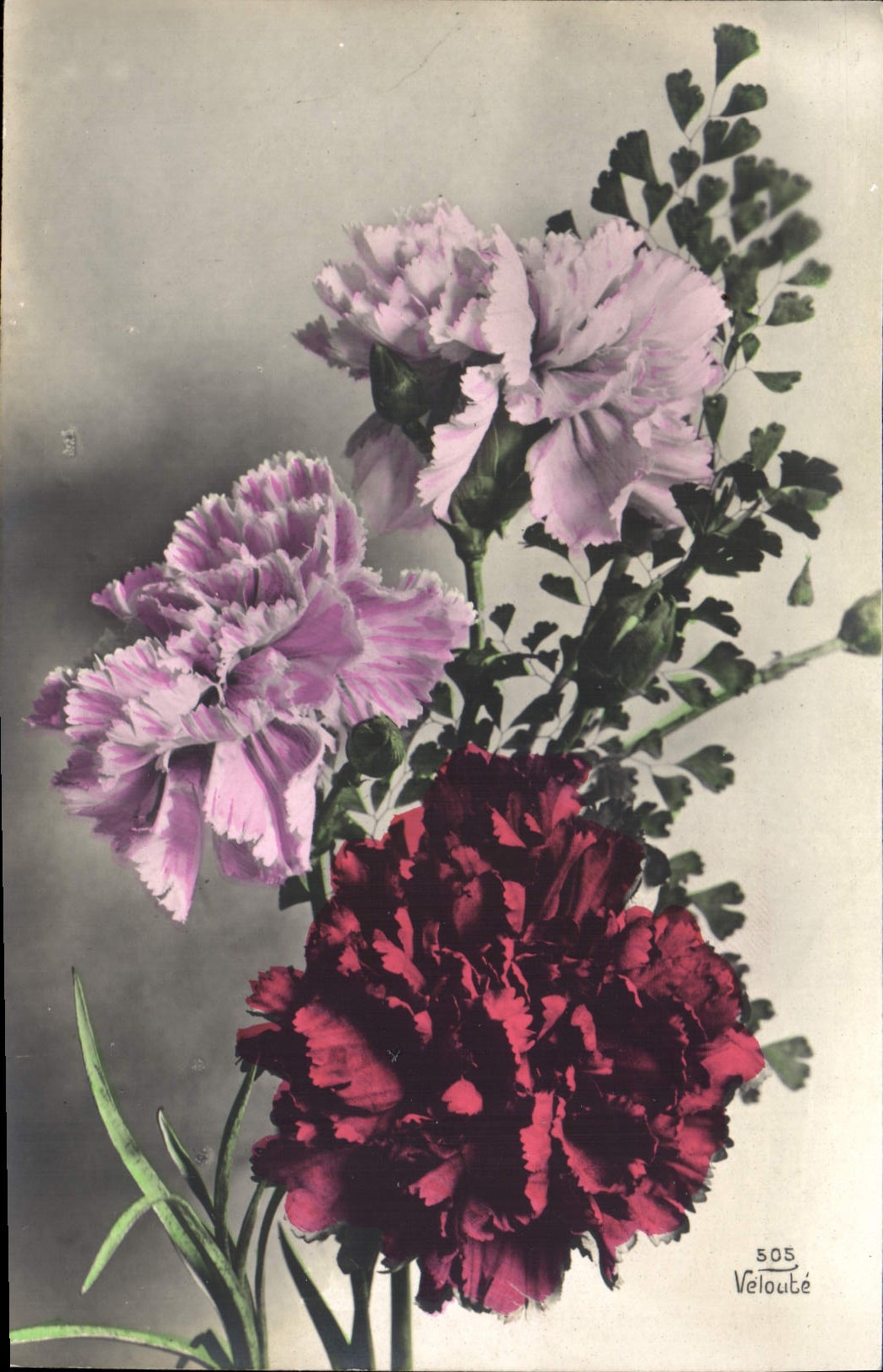 CPA Fantaisie Fleurs 