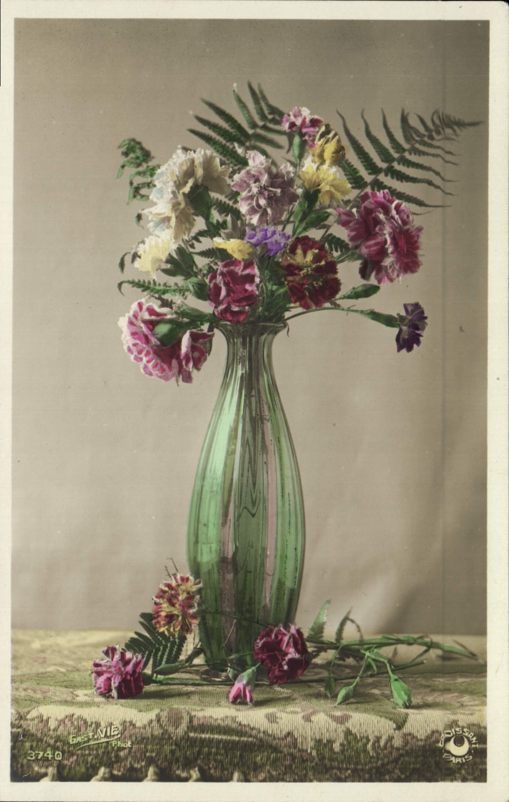 CPA Fantaisie Fleurs 