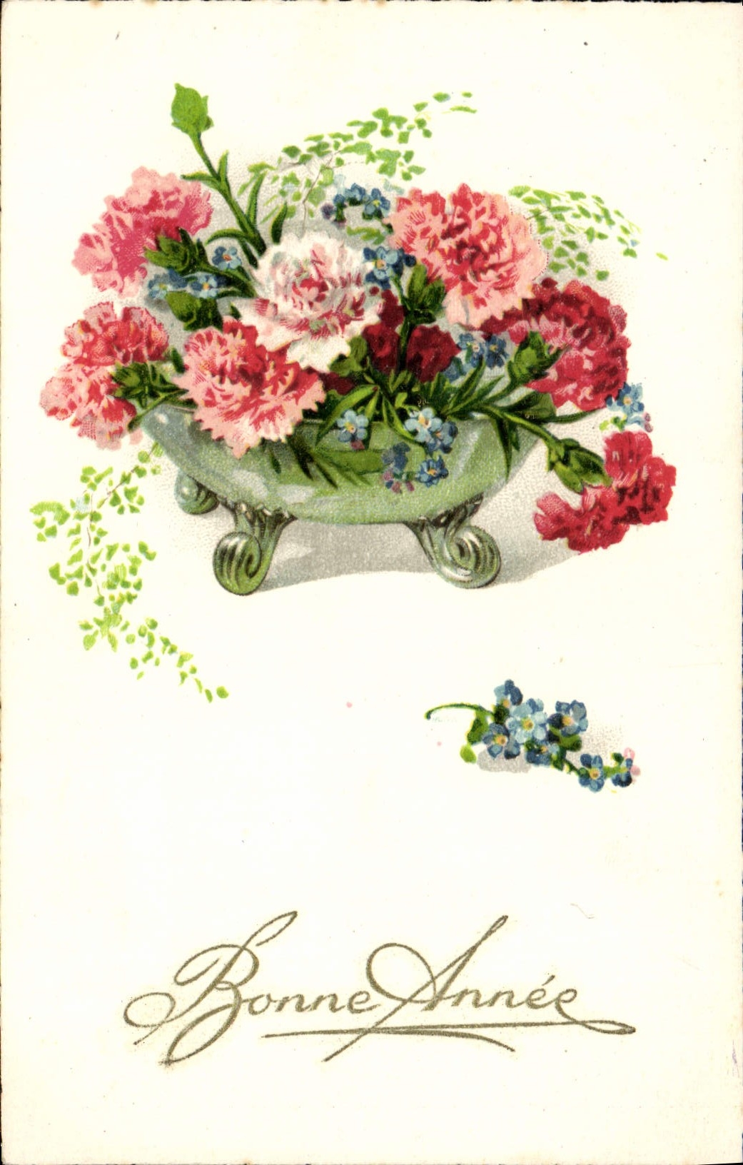CPA Fantaisie Fleurs 