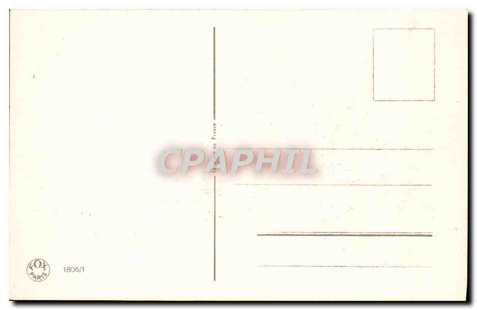 CPA Fantaisie Fleurs  — Verso
