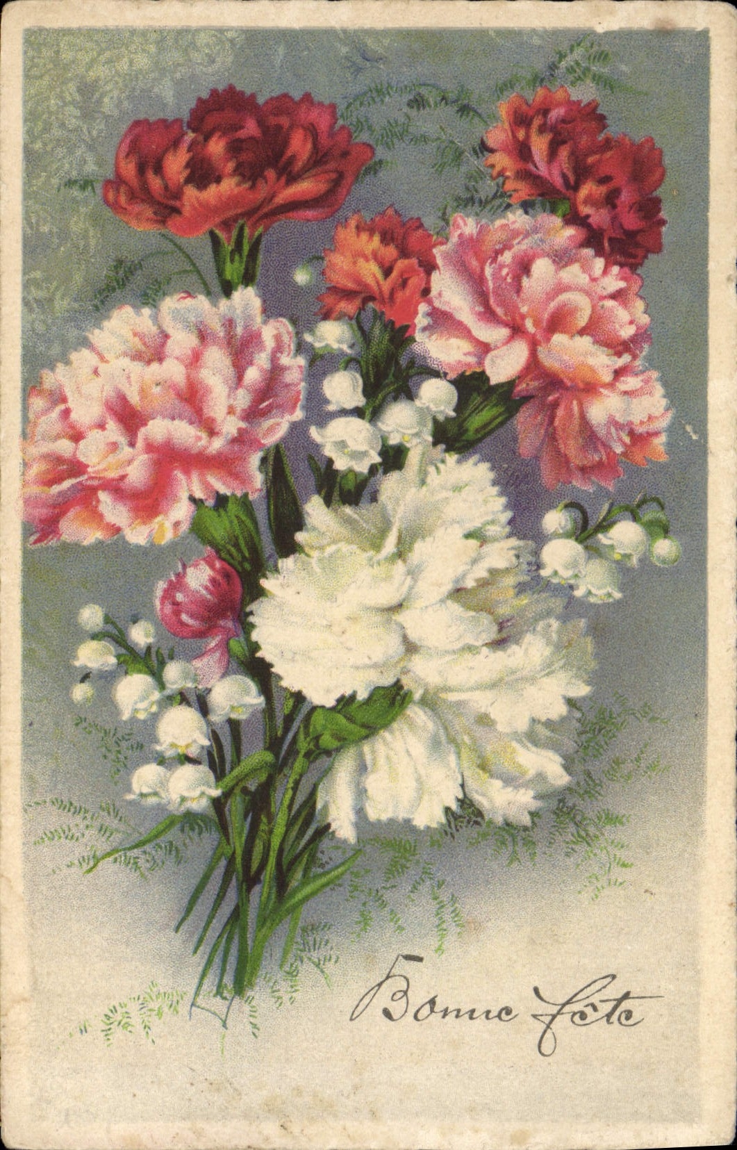 CPA Fantaisie Fleurs 