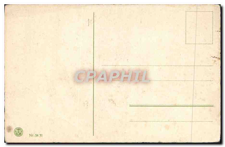 CPA Fantaisie Fleurs  — Verso