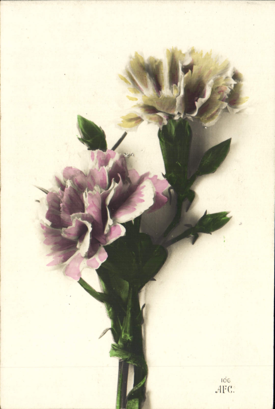 CPA Fantaisie Fleurs 