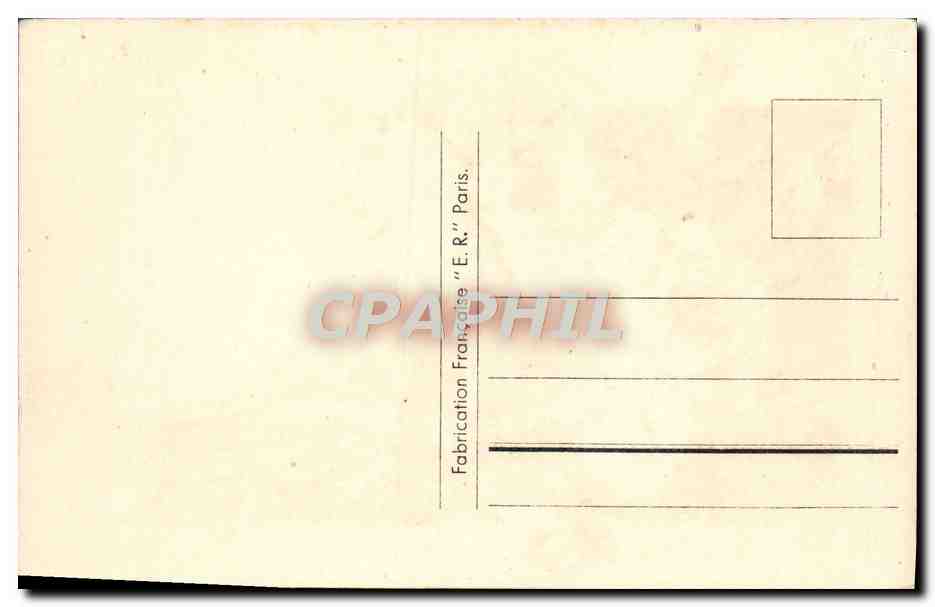 CPA Fantaisie Fleurs  — Verso
