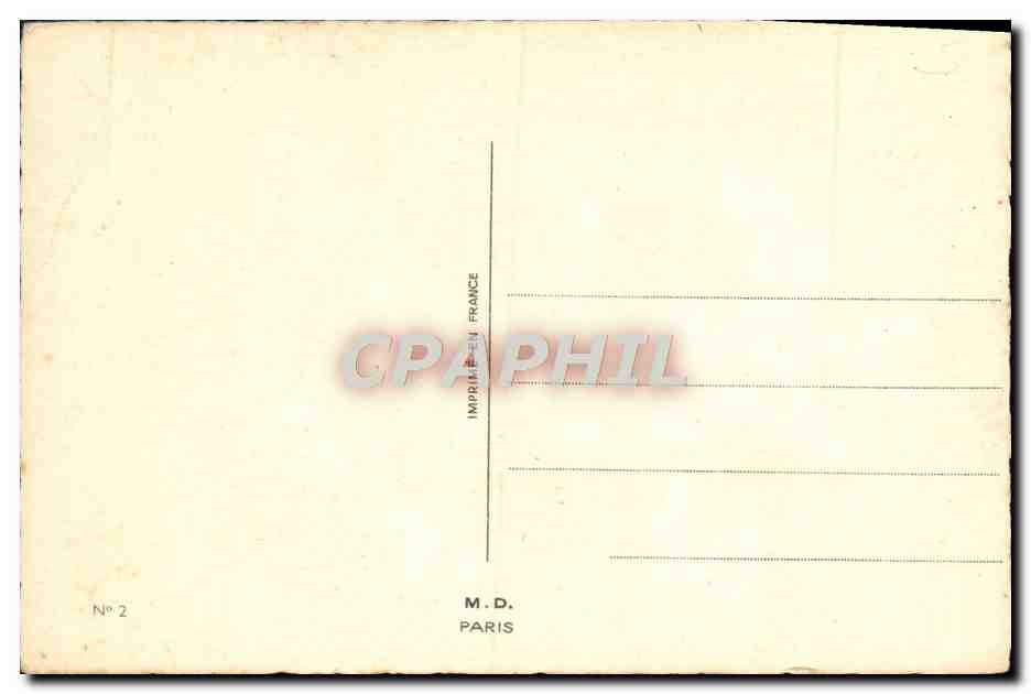 CPA Fantaisie Fleurs  — Verso