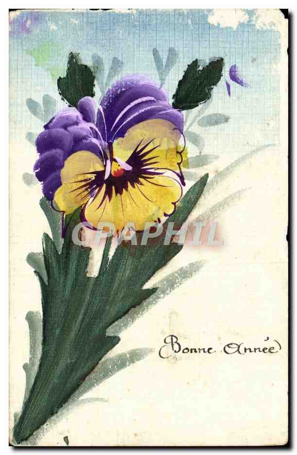 CPA Fantaisie Fleurs 