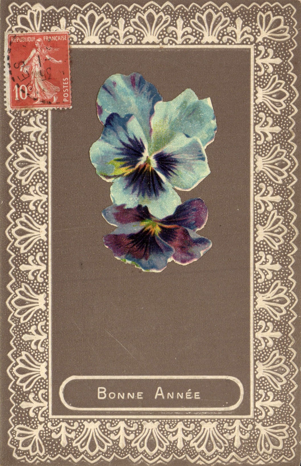 CPA Fantaisie Fleurs 