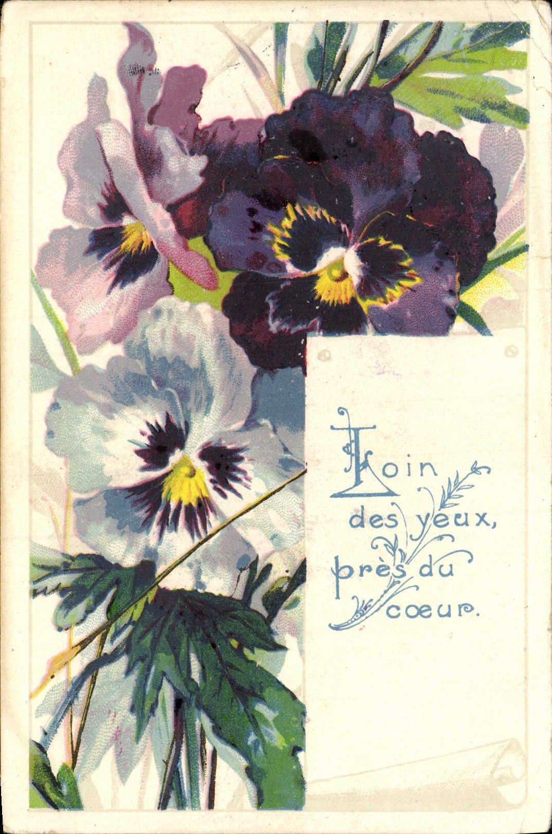 CPA Fantaisie Fleurs 