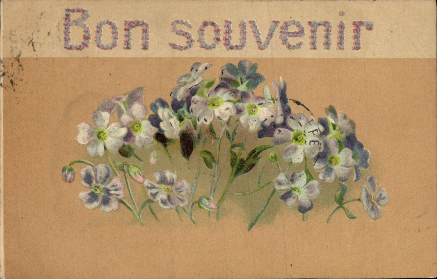 CPA Fantaisie Fleurs 