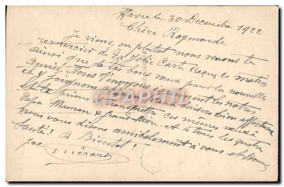 CPA Fantaisie Fleurs  — Verso