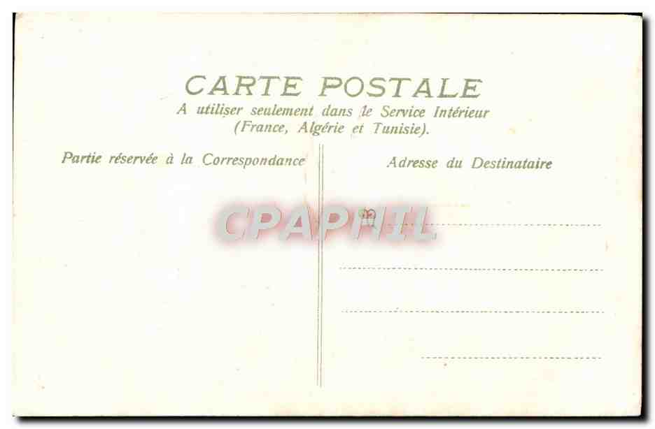 CPA Fantaisie Fleurs  — Verso