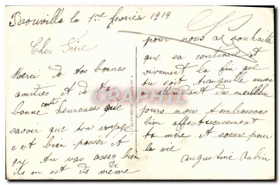 CPA Fantaisie Fleurs  — Verso
