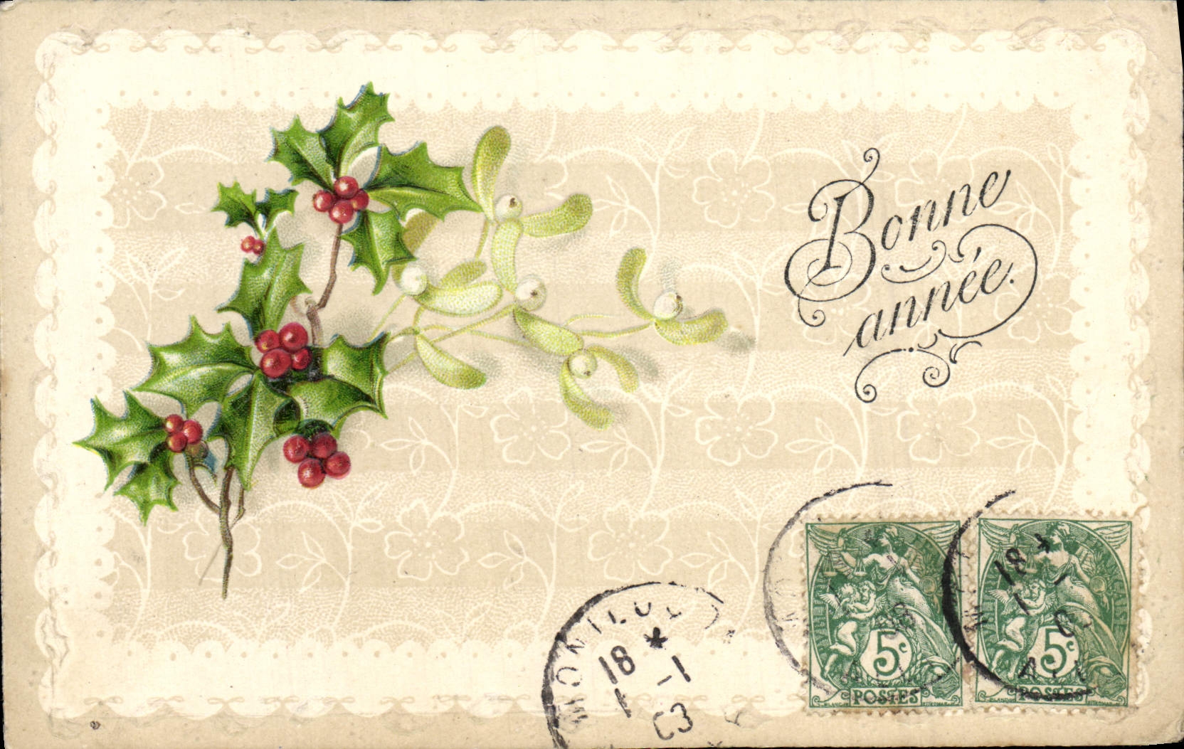 CPA Fantaisie Fleurs 