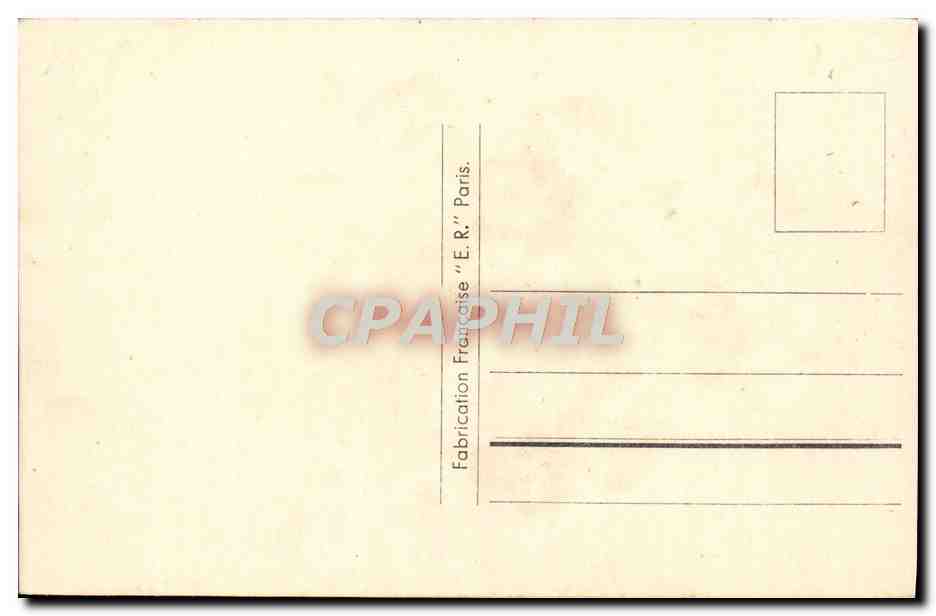 CPA Fantaisie Fleurs  — Verso
