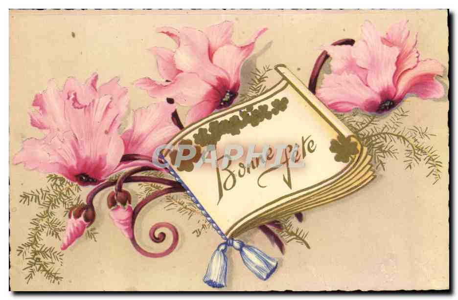 CPA Fantaisie Fleurs 