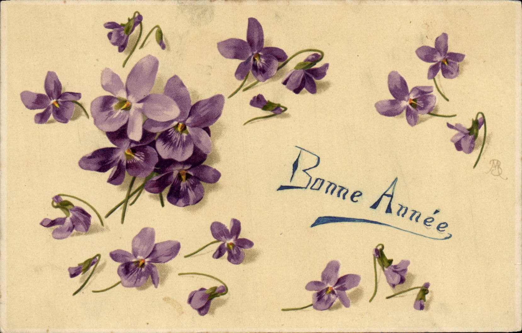 CPA Fantaisie Fleurs 