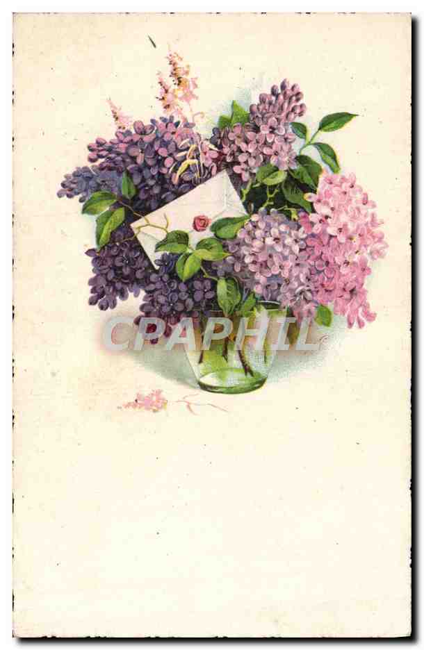 CPA Fantaisie Fleurs 