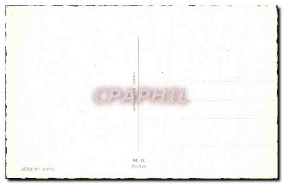 CPA Fantaisie Fleurs  — Verso