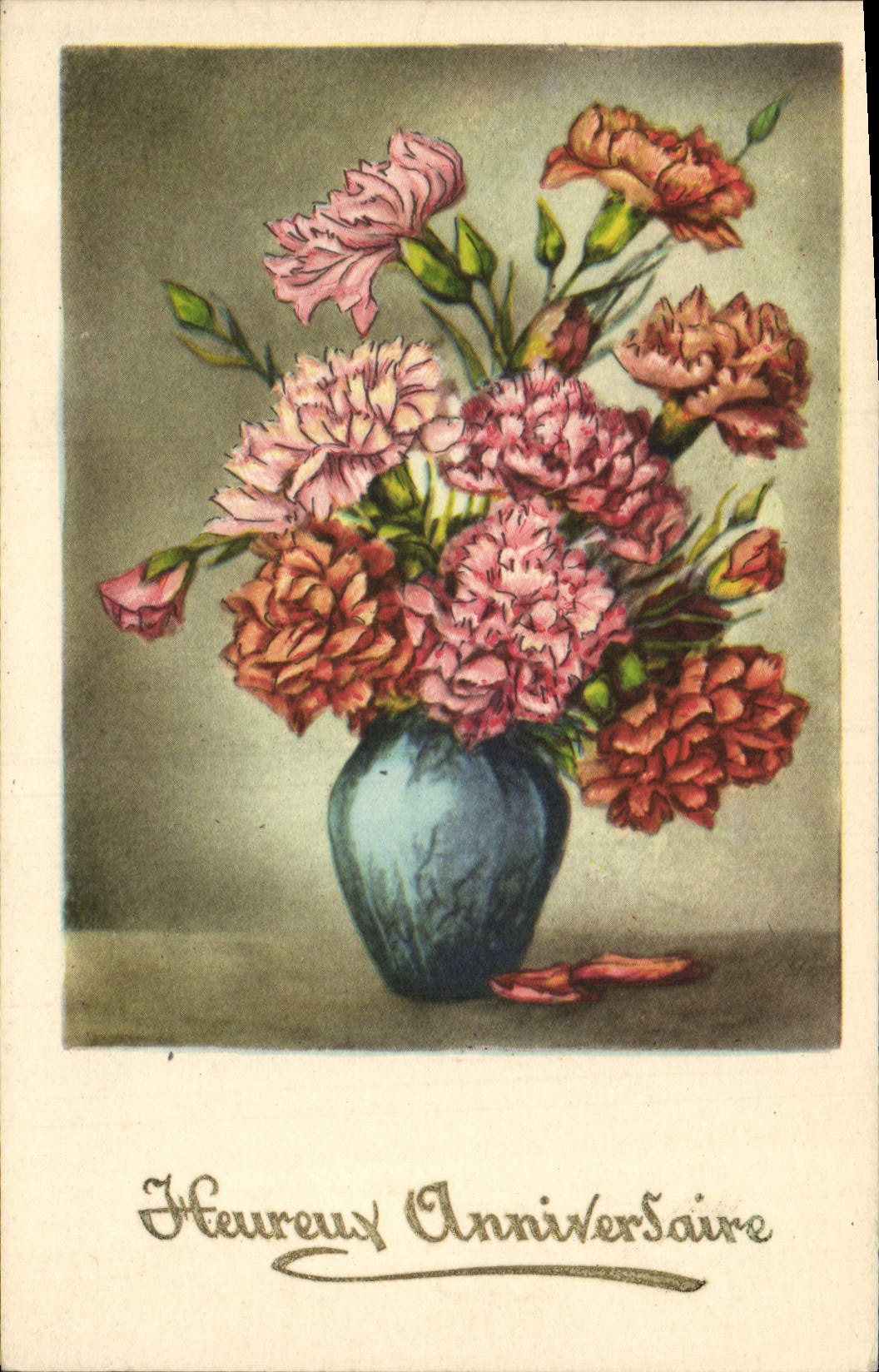 CPA Fantaisie Fleurs 
