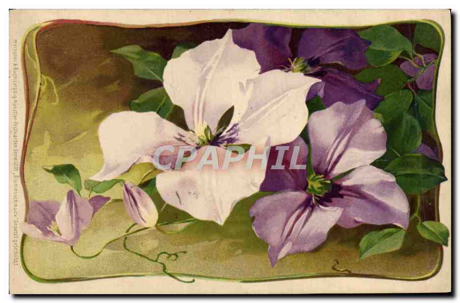CPA Fantaisie Fleurs 
