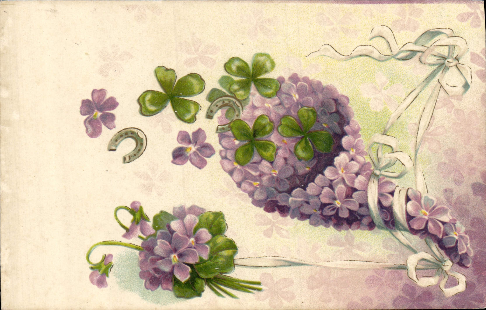 CPA Fantaisie Fleurs 