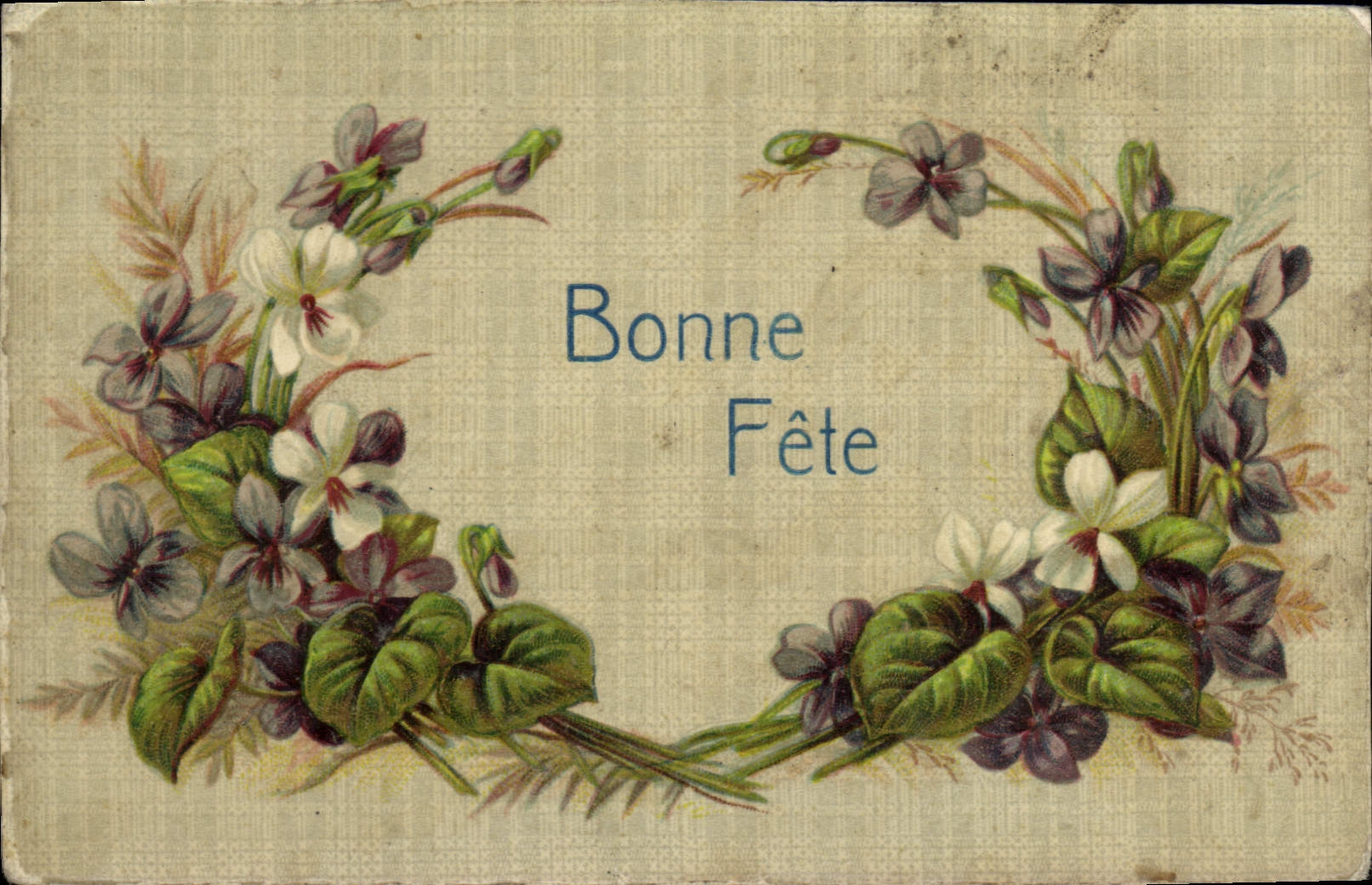CPA Fantaisie Fleurs 