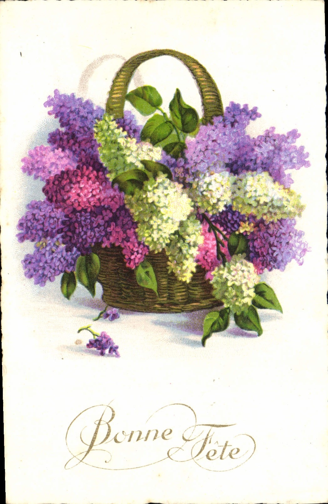 CPA Fantaisie Fleurs 
