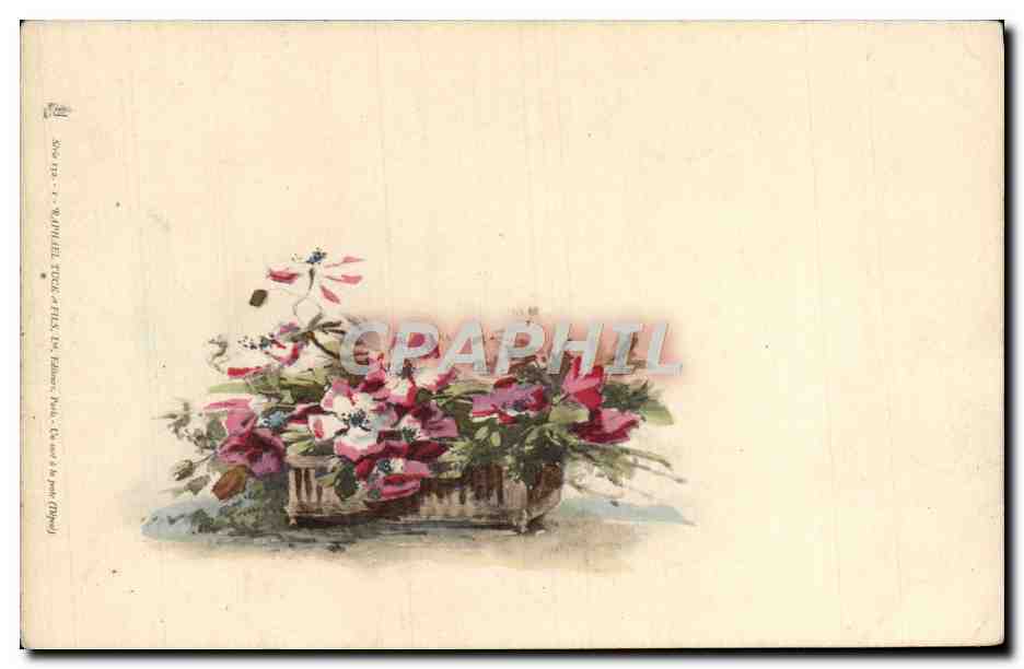 CPA Fantaisie Fleurs 