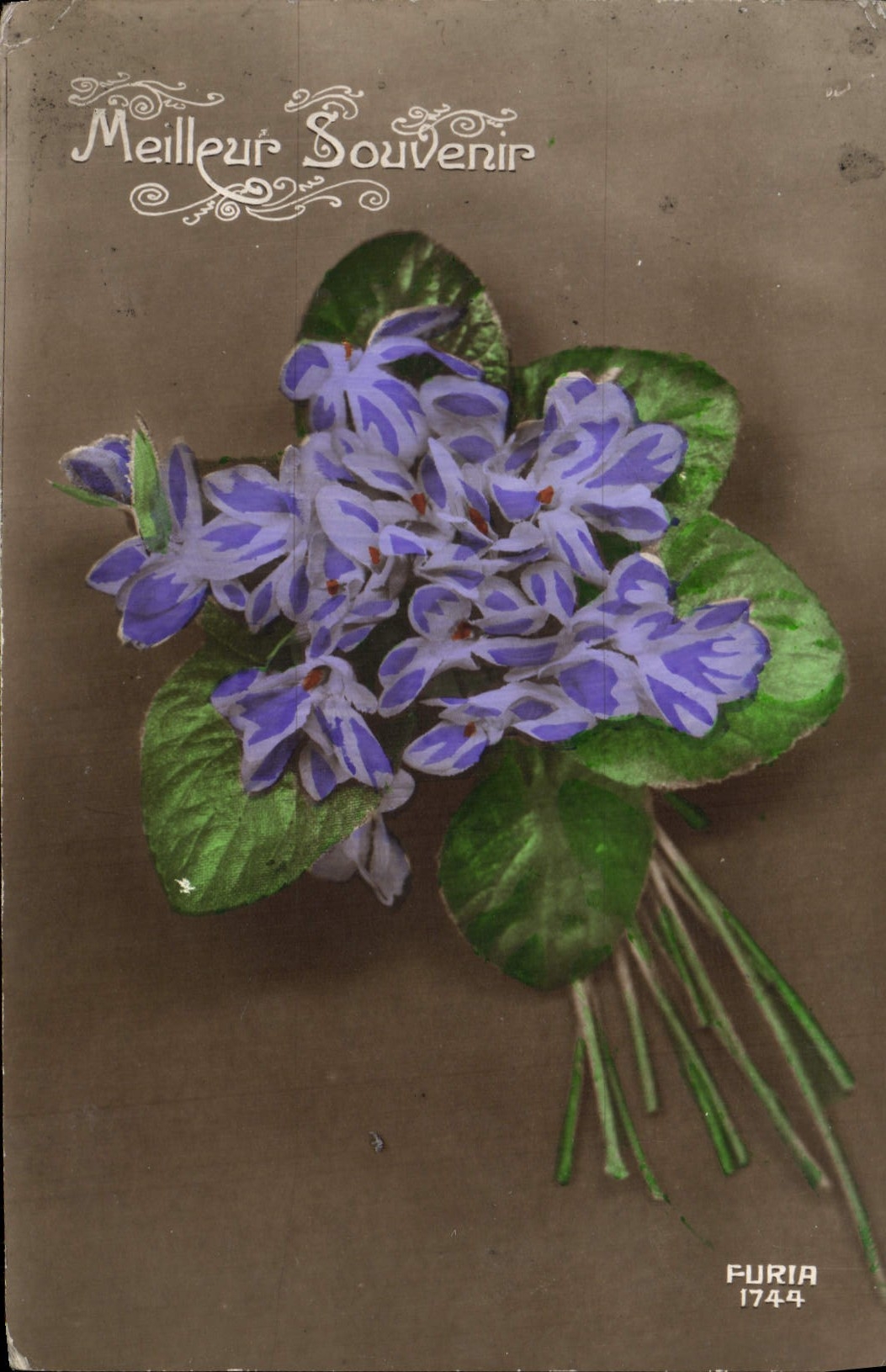 CPA Fantaisie Fleurs 
