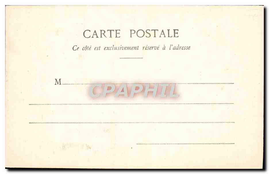 CPA Fantaisie Fleurs d'hiver Femme — Verso