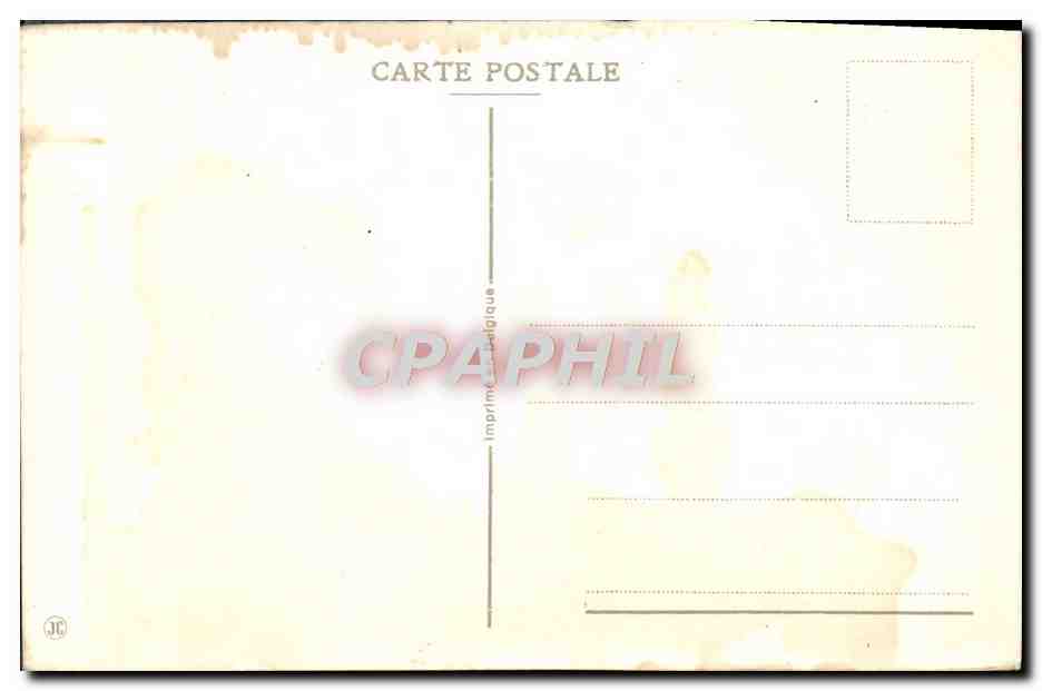CPA Fantaisie Fleurs  — Verso